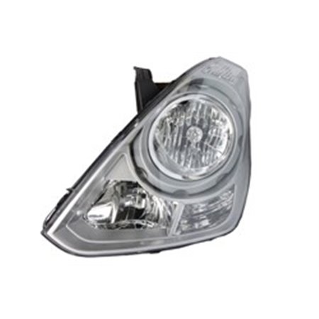 DEPO 221-1147L-LD-EM - Headlamp L (H1/H7, electric, without motor, insert colour: silver, indicator colour: transparent) fits: H