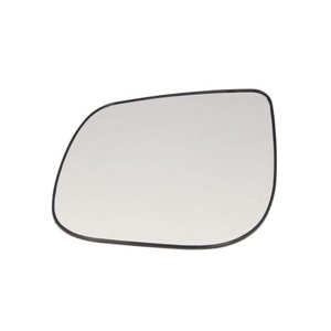 BLIC 6102-53-2001543P - Side mirror glass L (embossed, with heating, chrome) fits: KIA PICANTO II 05.11-03.15
