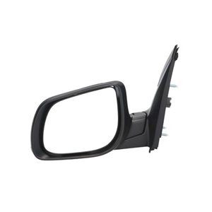 BLIC 5402-53-2001527P - Side mirror L (electric, embossed, with heating, chrome) fits: KIA PICANTO II 05.11-03.15