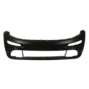 BLIC 5510-00-3206906P - Bumper (front, with daytime running lights holes, number of parking sensor holes: 6, for painting) fits: