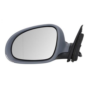 BLIC 5402-04-1139570P - Side mirror L (electric, aspherical, with heating, under-coated, with lighting) fits: SKODA SUPERB I 12.