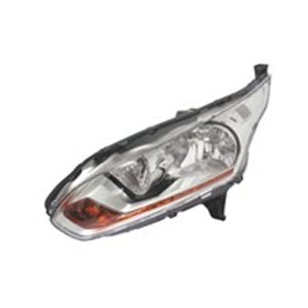 VALEO 045248 - Headlamp L (H15/H7, electric, with motor, insert colour: chromium-plated) fits: FORD TRANSIT / TOURNEO CONNECT II
