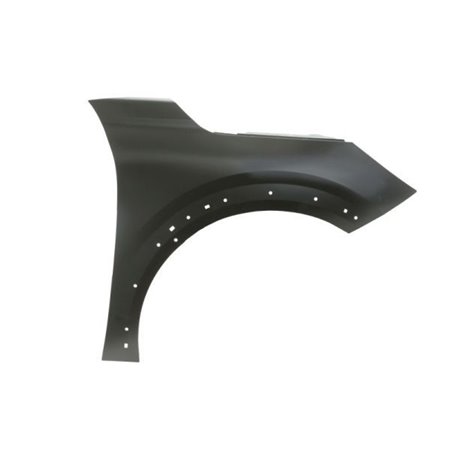 6504-04-5509314PP Front fender R (with rail holes, steel) fits: PEUGEOT 208 01.19 