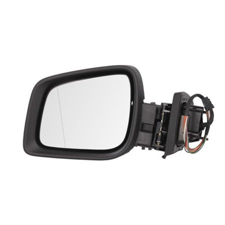 BLIC 5402-02-2001787P - Side mirror L (electric, aspherical, with heating, chrome, electrically folding, no housing) fits: MERCE