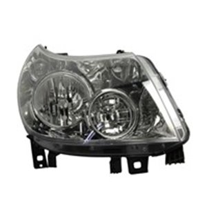TYC 20-11333-15-2 - Headlamp R (H1/H7, electric, with motor) fits: CITROEN JUMPER; FIAT DUCATO; PEUGEOT BOXER 04.06-08.14