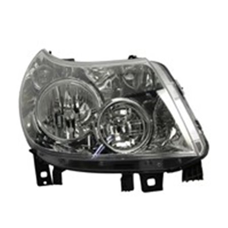 TYC 20-11333-15-2 - Headlamp R (H1/H7, electric, with motor) fits: CITROEN JUMPER FIAT DUCATO PEUGEOT BOXER 04.06-08.14