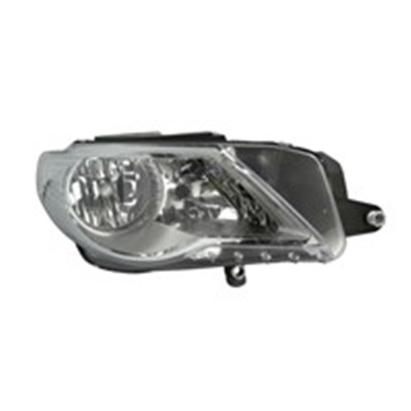 DEPO 441-11D1RMLD-EM - Headlamp R (3*H7, electric, with motor, insert colour: chromium-plated) fits: VW PASSAT CC 05.08-01.12