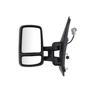 SPJ E-1617 - Side mirror L (electric, embossed, with heating, medium) fits: RENAULT MASTER II