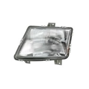 DEPO 440-1119L-LD-E - Headlamp L (H1/H4, manual, mechanical, without motor, insert colour: white, indicator colour: transparent)