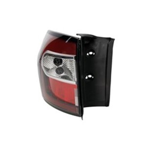 TYC 11-14712-16-9 - Rear lamp L (external, LED, glass colour smoked, position lights in the bottom part of the lamp; STOP light 