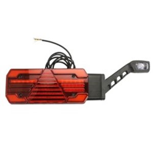 WAS 1845 DD P W249DD - Rear lamp R (LED, 12/24V, with indicator, with stop light, parking light, triangular reflector, with exte