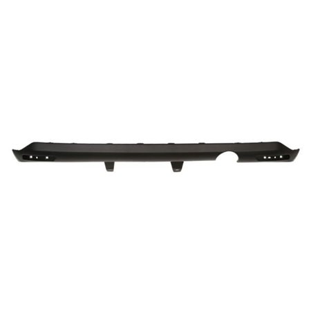 BLIC 5513-00-0531978P - Bumper valance rear (black, with a cut-out for exhaust pipe: on the right) fits: CITROEN C3 II 03.13-12.