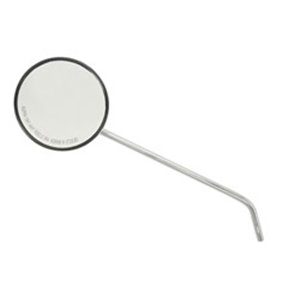 RMS RMS 12 276 0790 - Mirror (left, colour: silver, road approval: Yes, fitting in handlebars) fits: PIAGGIO/VESPA PX 125/150 19