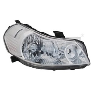 TYC 20-11918-36-2 - Headlamp L (H4, electric, without motor, insert colour: chromium-plated) fits: FIAT SEDICI; SUZUKI SX4 06.06