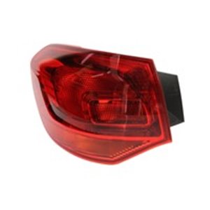 TYC 11-11876-01-2 - Rear lamp L (external, indicator colour red, glass colour red) fits: OPEL ASTRA J Station wagon 12.09-06.15