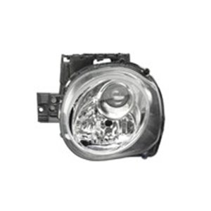 TYC 20-15128-15-2 - Headlamp L (H11/HB3, electric, without motor, insert colour: chromium-plated, indicator colour: transparent)
