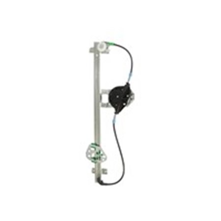 MER-WR-016 Window regulator R, manual, without motor fits: MERCEDES ACTROS, 