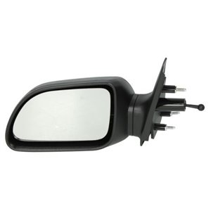 BLIC 5402-04-1191217P - Side mirror L (mechanical, flat) fits: RENAULT 19 01.88-04.92
