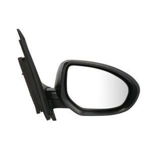 BLIC 5402-14-2001682P - Side mirror R (electric, embossed, with heating, chrome, under-coated, electrically folding) fits: MAZDA