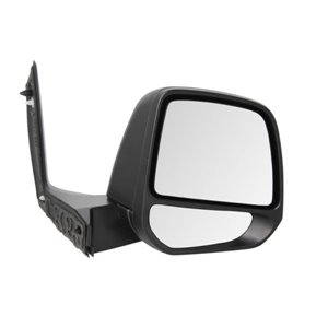 BLIC 5402-03-2001326P - Side mirror R (manual, embossed, chrome) fits: FORD TRANSIT / TOURNEO CONNECT II 09.13-11.17
