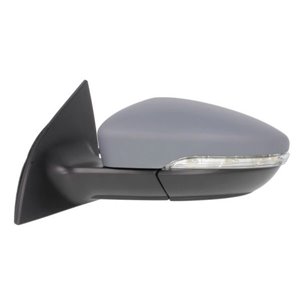 BLIC 5402-01-2002719P - Side mirror L (electric, aspherical, with heating, chrome, under-coated, electrically folding, with ligh