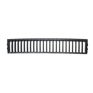 BLIC 6502-07-7514996P - Front bumper cover front (Middle, black) fits: SKODA FABIA I 08.99-08.04