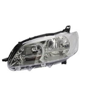 VALEO 045124 - Headlamp L (halogen, H1/H7/W5W, electric, with motor, indicator colour: transparent) fits: PEUGEOT 301 11.12-11.1