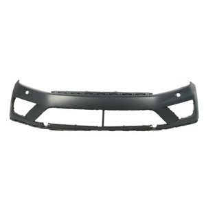 BLIC 5510-00-9586902P - Bumper (front, with headlamp washer holes, with parking sensor holes, with rail holes, for painting) fit