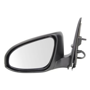BLIC 5402-19-2002443P - Side mirror L (electric, embossed, with heating, chrome, under-coated, electrically folding) fits: TOYOT