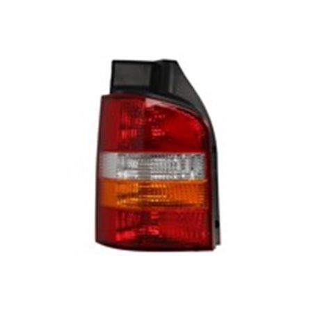 TYC 11-0622-01-2 - Rear lamp L (Rear, indicator colour orange, glass colour red) fits: VW TRANSPORTER T5 Bus / Closed body / Ove