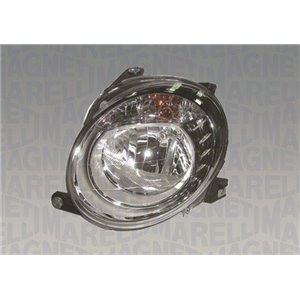 MAGNETI MARELLI 712455501129 - Headlamp L (halogen, H7/WY21W, electric, with motor, insert colour: chromium-plated) fits: ABARTH