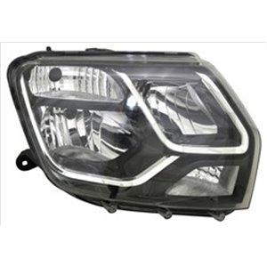 TYC 20-14916-35-2 - Headlamp L (H1/H7/W21, mechanical, without motor) fits: DACIA DUSTER 01.15-