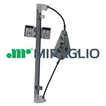 MIRAGLIO 30/2664 - Window regulator rear L (electric, without motor, number of doors: 4) fits: ALFA ROMEO GIULIA 10.15-