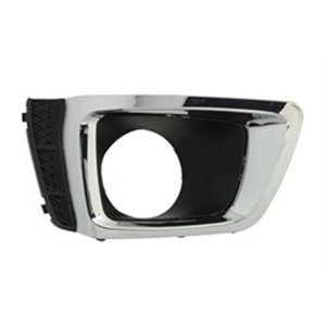 BLIC 6502-07-6738993P - Front bumper cover front R (XT, with fog lamp holes, chrome) fits: SUBARU FORESTER SJ 03.13-03.16