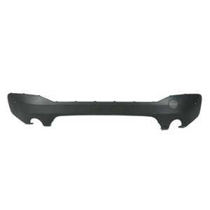 BLIC 5511-00-0082970P - Bumper valance rear Bottom (M package, with parking sensor holes, for painting, with a cut-out for exhau
