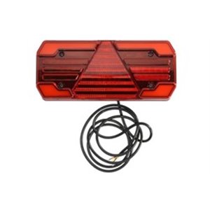 WAS 1675 L W247 - Rear lamp L (LED, 12/24V, with indicator, reversing light, with stop light, parking light, triangular reflecto