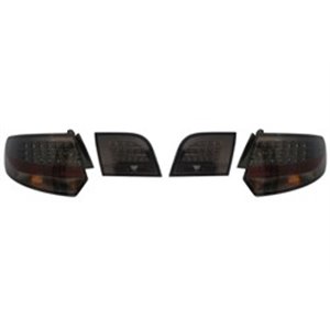 EAGLE EYES AD048-BESE4 - Rear lamp L/R (LED, glass colour: Red, indicator colour: Smoked) fits: AUDI A3 09.04-03.13