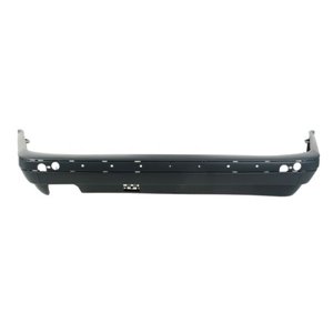BLIC 5506-00-0057950P - Bumper (rear, with rail holes, for painting) fits: BMW 5 E34 Saloon / Station wagon 12.87-01.97