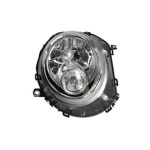 TYC 20-1111-15-2 - Headlamp R (H4, electric, with motor, insert colour: chromium-plated, indicator colour: white) fits: MINI (R5