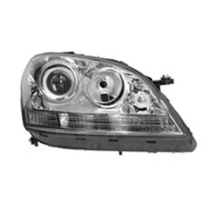 TYC 20-11421-05-2 - Headlamp R (H7/H7, electric, with motor, insert colour: chromium-plated) fits: MERCEDES M/ML-KLASA W164 07.0
