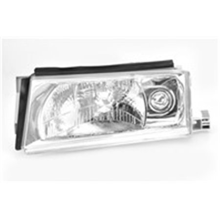 DEPO 665-1106L-LD-EM - Headlamp L (H4, manual, without motor, insert colour: silver) fits: SKODA OCTAVIA I 08.00-12.10
