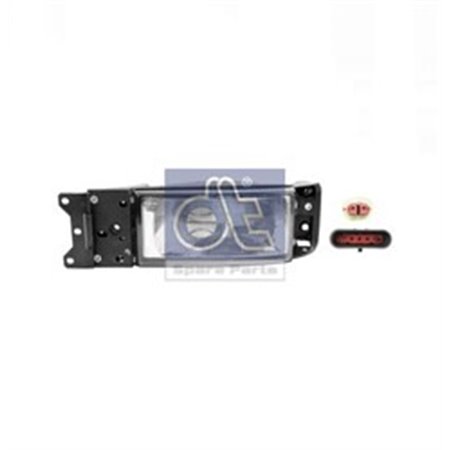 DT SPARE PARTS 7.25032 - Headlamp L (H4, manual, without motor) fits: IVECO EUROCARGO I-III 01.91-09.15