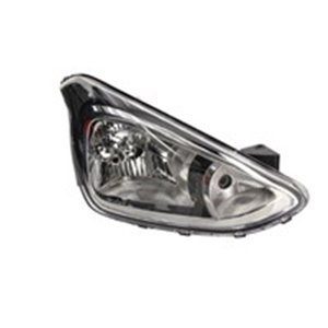TYC 20-14605-05-2 - Headlamp R (H4, electric, insert colour: silver, indicator colour: silver) fits: HYUNDAI I10 I, I10 II, I10 