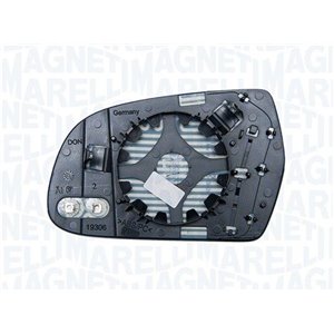 MAGNETI MARELLI 182209019300 - Side mirror glass R (embossed, with heating) fits: AUDI A3 8P 05.03-08.12