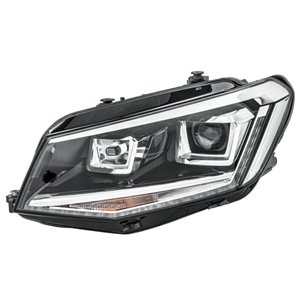 HELLA 1EL 012 286-211 - Headlamp L (bi-xenon/LED, D3S/LED/W21, electric, with motor) fits: VW CADDY IV 05.15-12.19