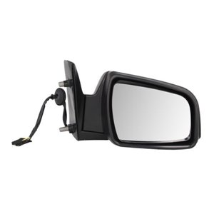 BLIC 5402-04-2002046P - Side mirror R (electric, embossed, with heating, chrome, under-coated, electrically folding) fits: OPEL 