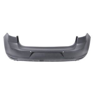 BLIC 5506-00-9550952Q - Bumper (rear, number of parking sensor holes: 6, for painting, CZ) fits: VW GOLF VII 08.12-03.17