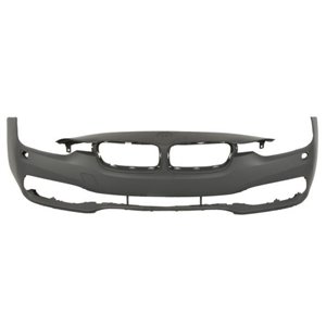 BLIC 5510-00-0063916RP - Bumper (front, LUXURY, with headlamp washer holes, for painting) fits: BMW 3 F30, F31, F80 05.15-03.19