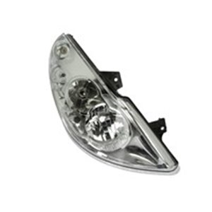 TYC 20-12337-25-2 - Headlamp R (2*H7/H1, electric, without motor) fits: OPEL MOVANO II; RENAULT MASTER III 02.10-06.19