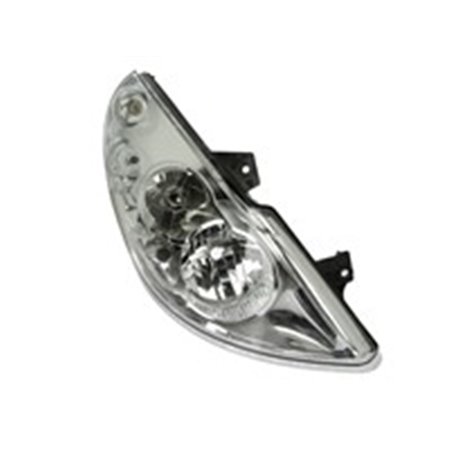 TYC 20-12337-25-2 - Headlamp R (2*H7/H1, electric, without motor) fits: OPEL MOVANO II RENAULT MASTER III 02.10-06.19